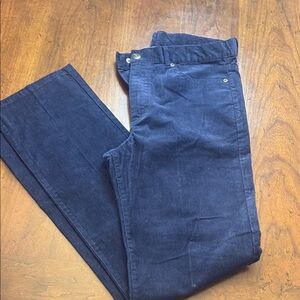 Boys Blue Corduroy Pants